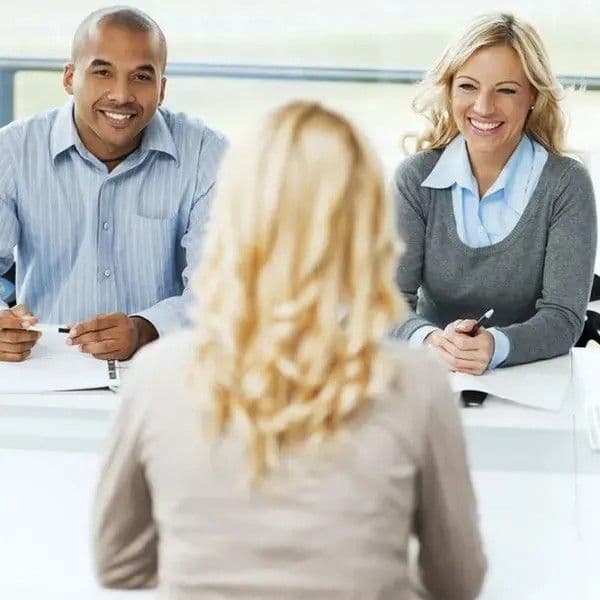 Job Interview is going on